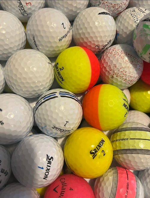 Premium Top Brand Golf Balls | Grade A/B Mix